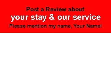 Staff Review Business Card - Red