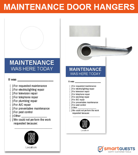 Maintenance Door Hangers