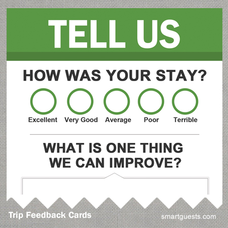 Trip Feedback Cards