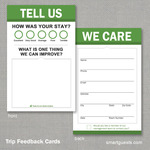 Trip Feedback Cards